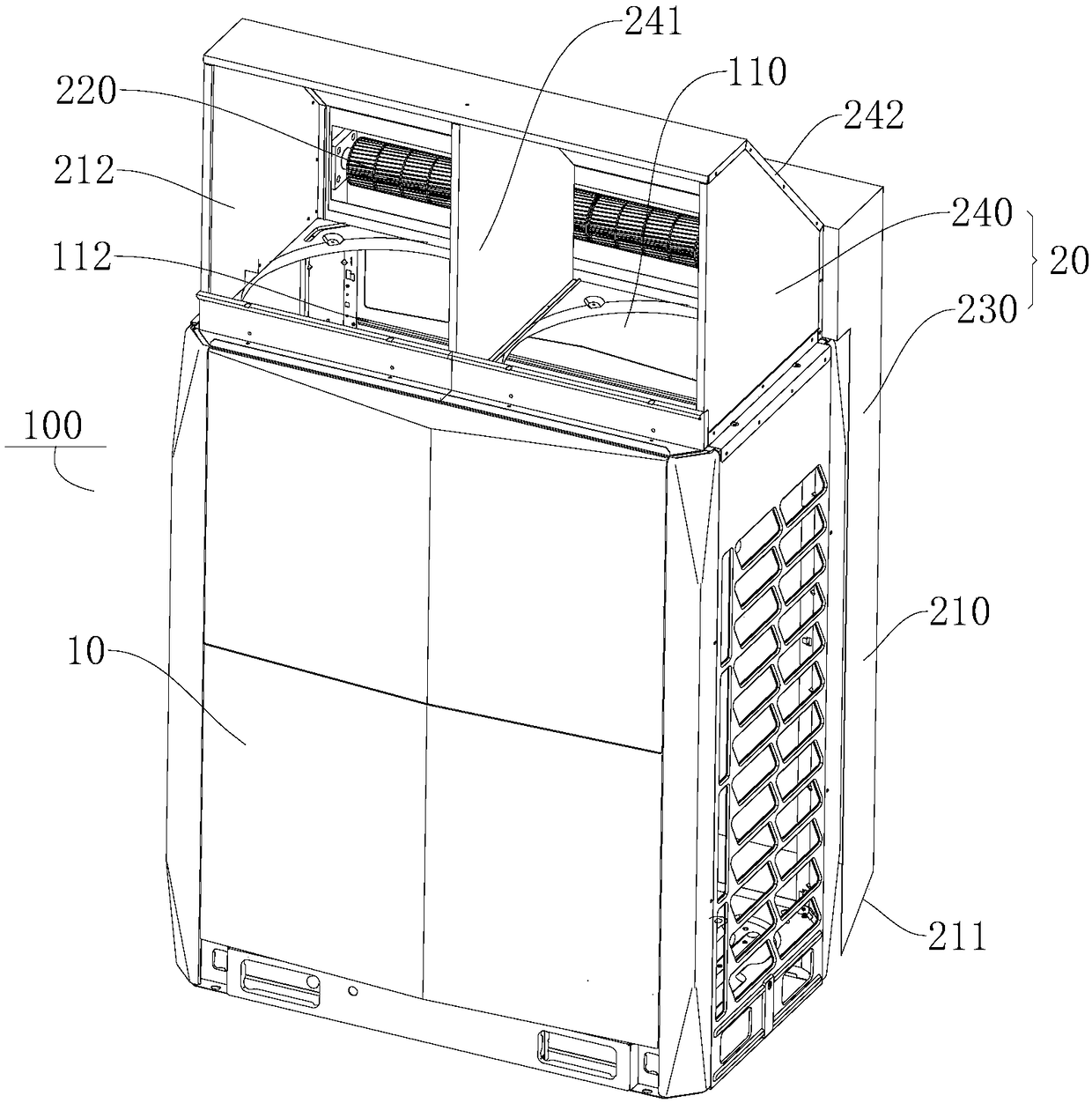 Air-conditioner outdoor unit, air-conditioner and control method of air-conditioner