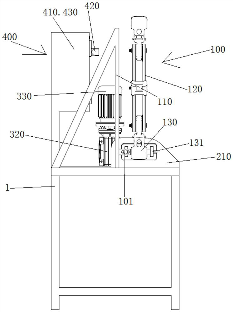 Device for detecting fatigue resistance of spacer rubber pad