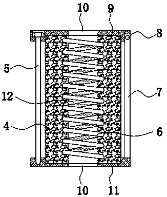 Diesel engine fuel filter and processing technique thereof