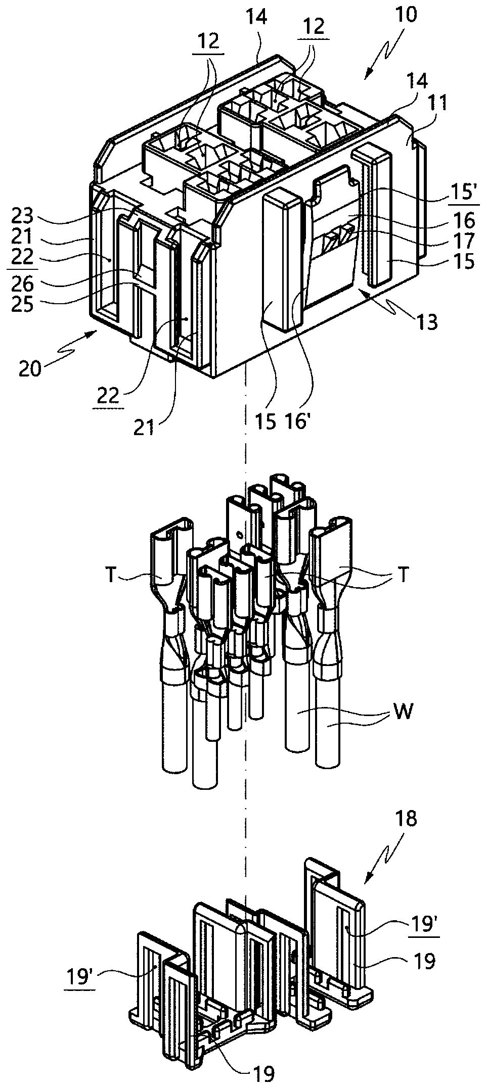 Extendable multi-block and box for car having same