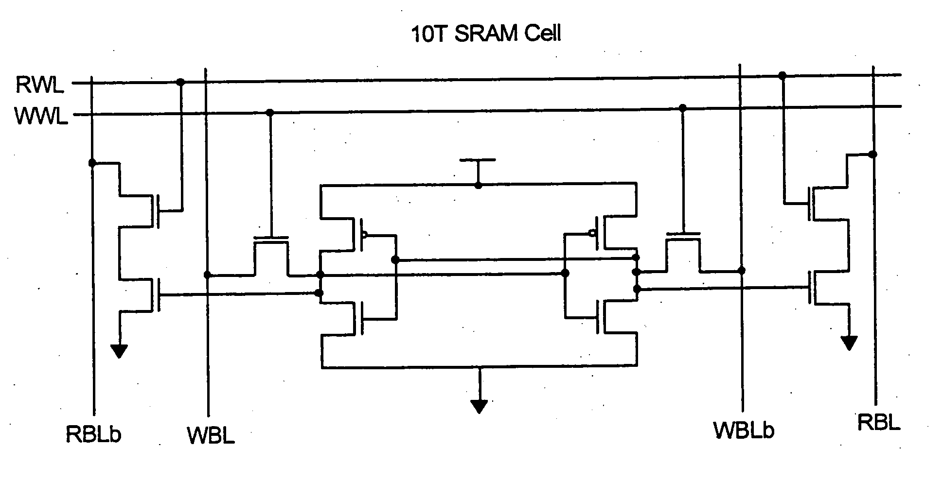 Back-gate controlled read SRAM cell