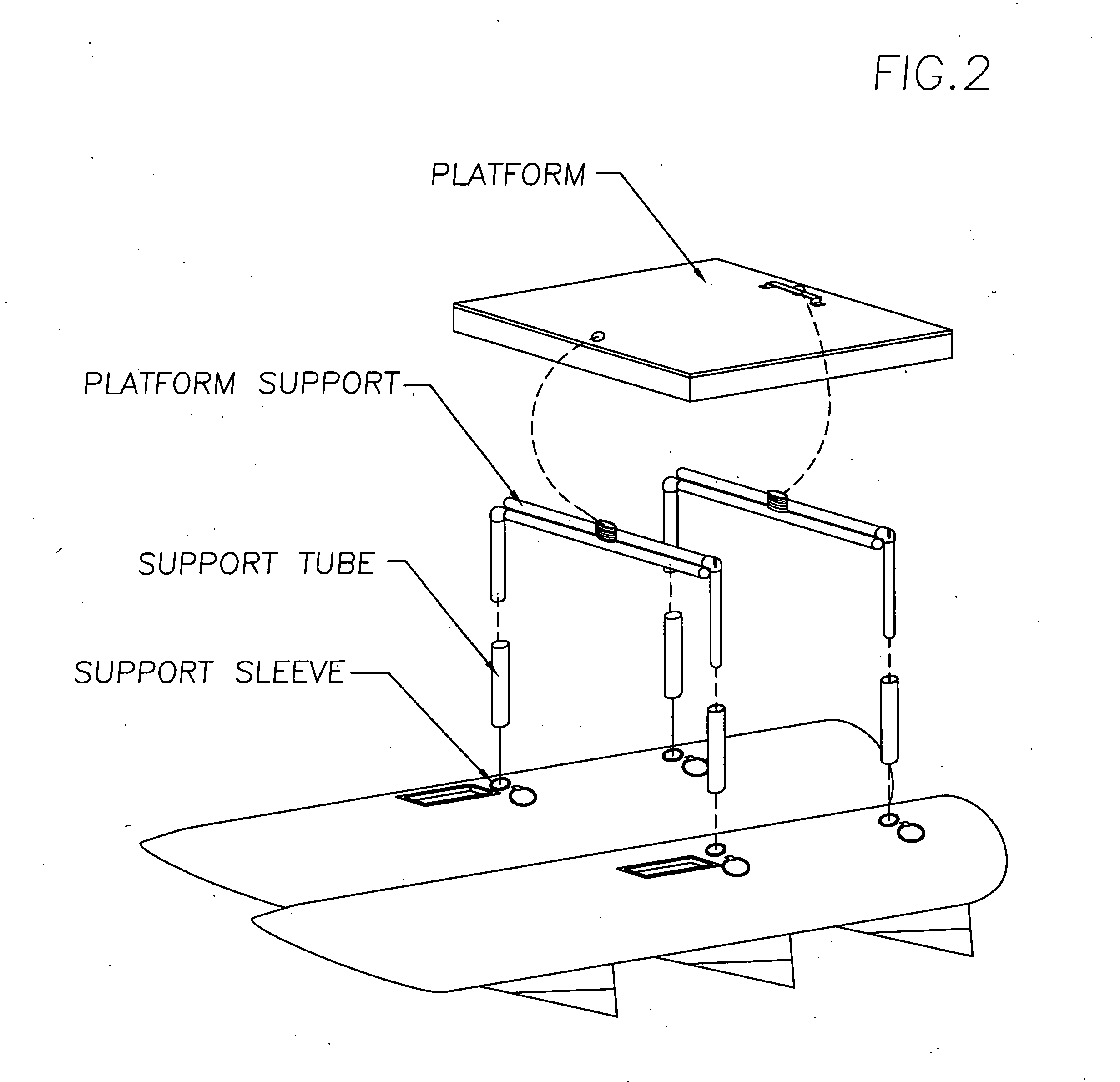 Apparatus for walking and resting upon the water