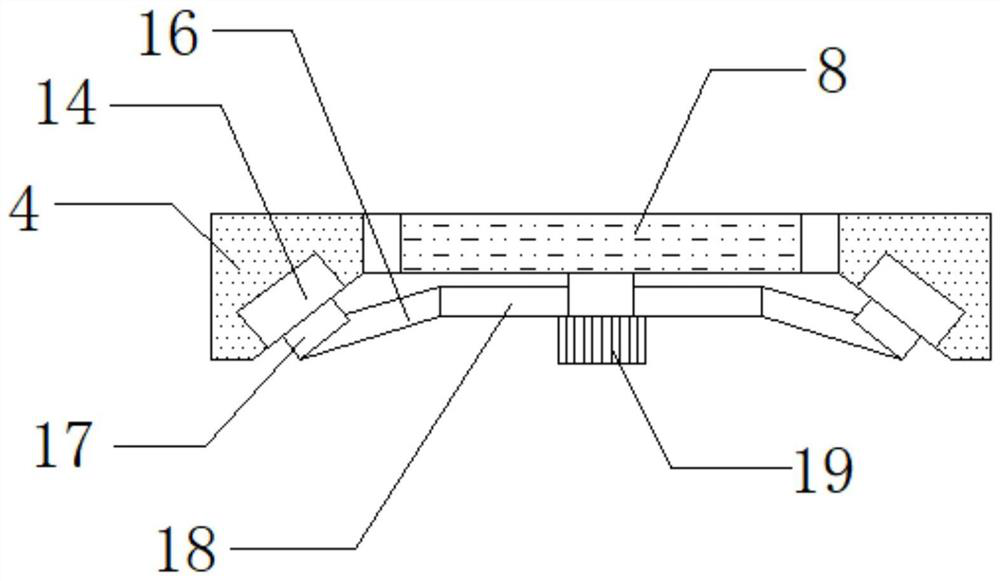 Grinding device for processing parts of railway locomotives and vehicles