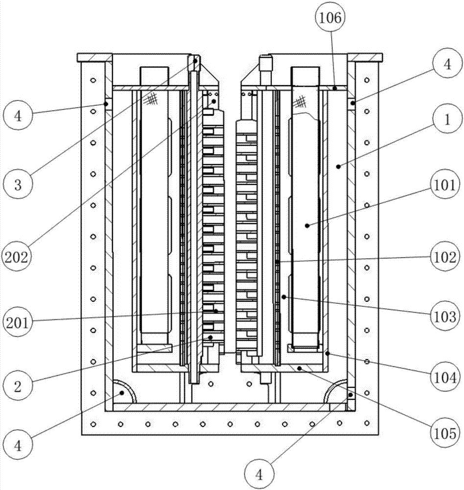 A fully automatic pcb vertical continuous electroplating device