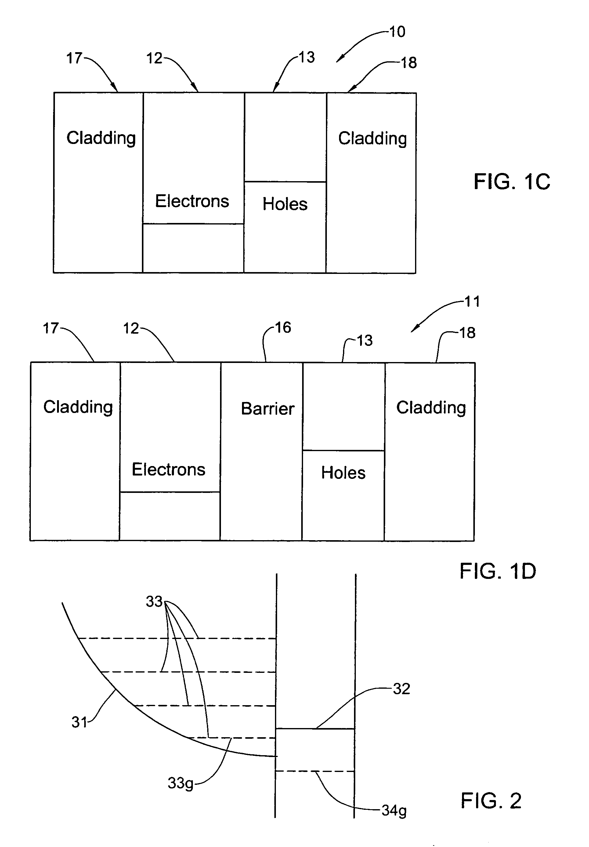 Terahertz radiating device based on semiconductor coupled quantum wells