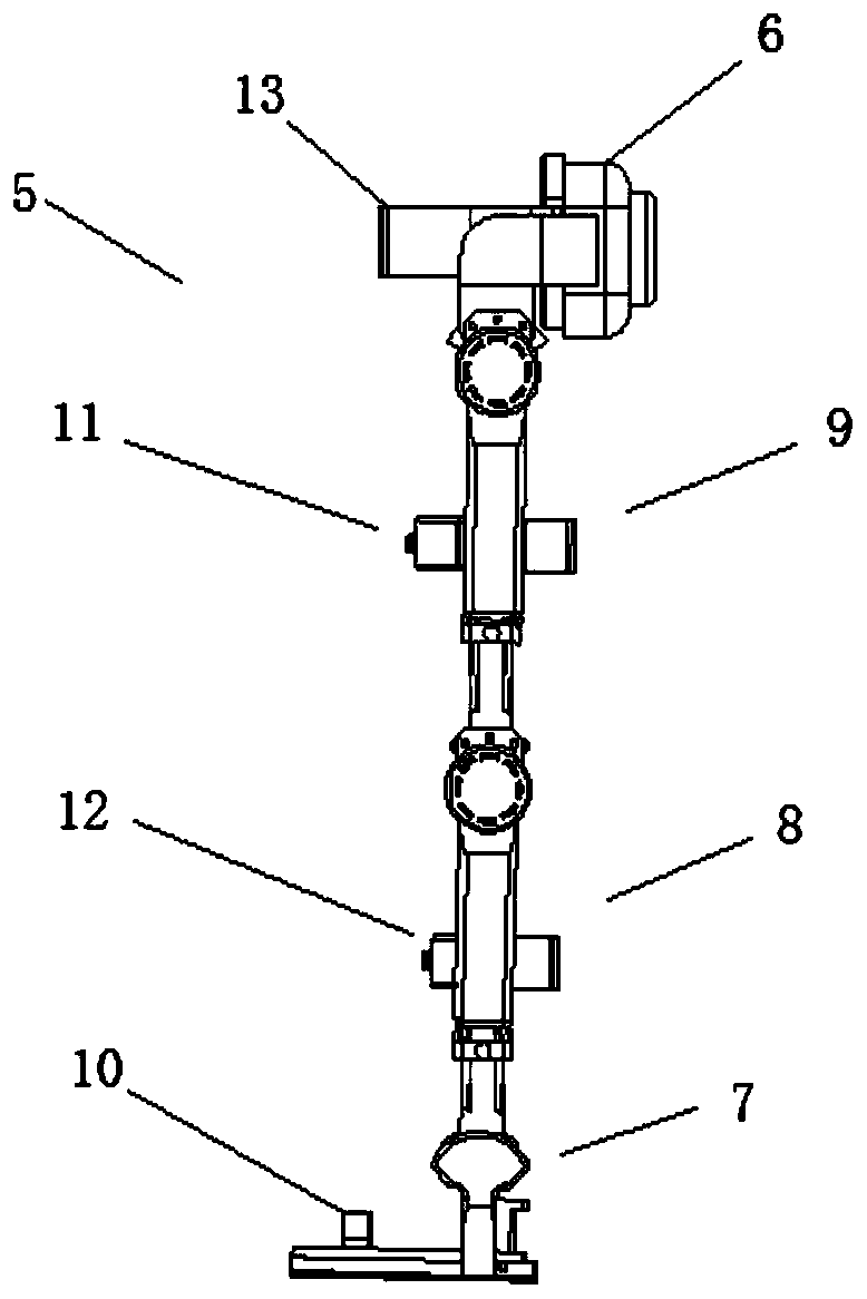 A light-weight auxiliary walking exoskeleton device