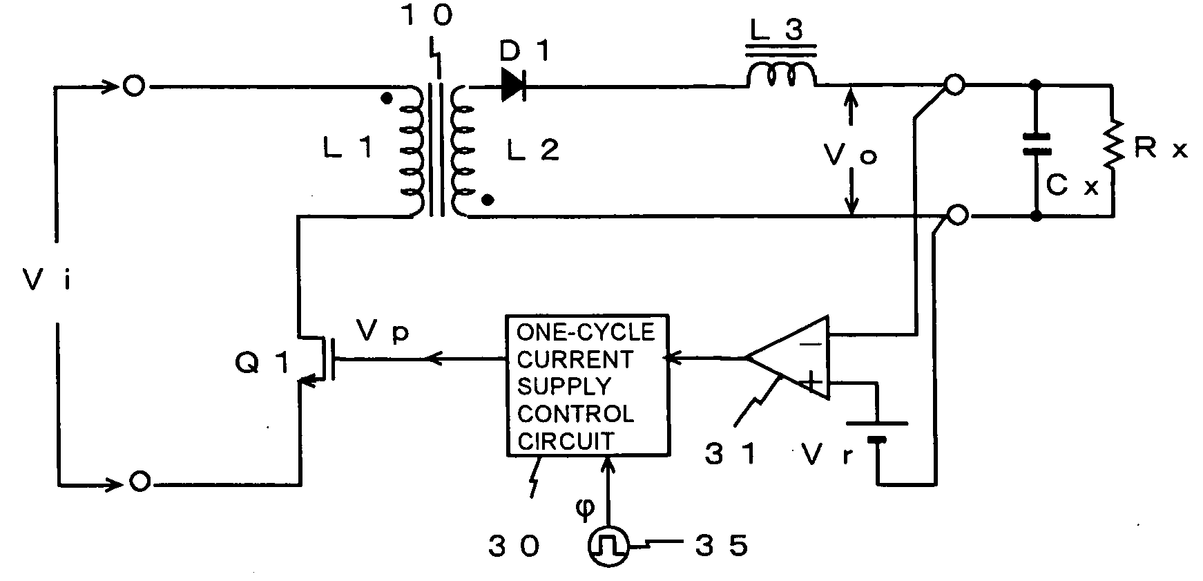 Switching power source circuit