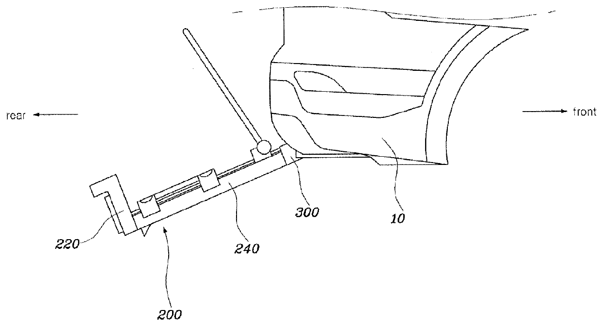 Carrier apparatus for vehicle