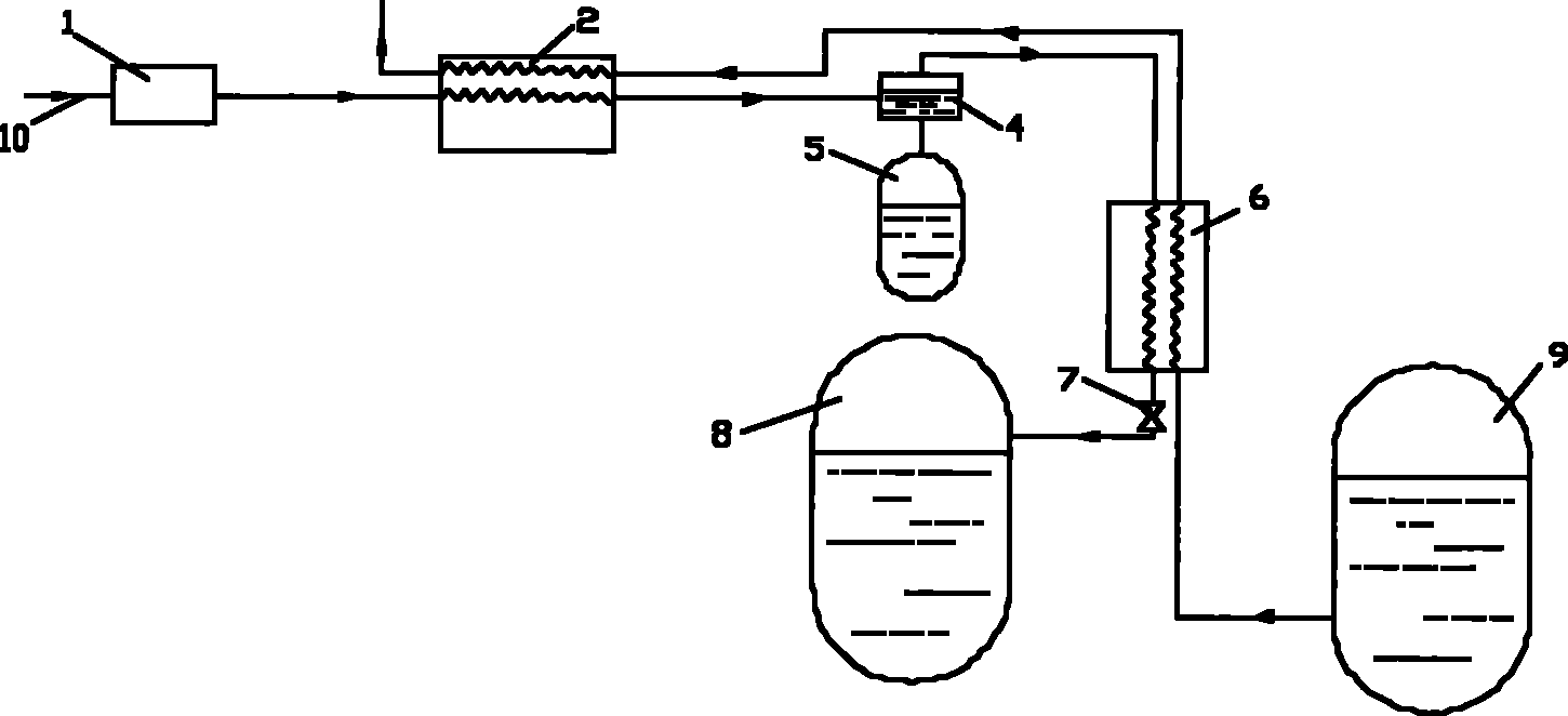 System for producing liquefied natural gas by utilizing liquid nitrogen cold energy