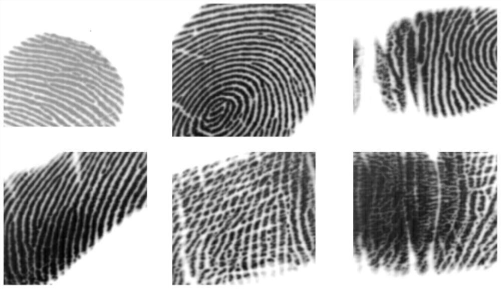Input method and device based on hand and fingerprint sensor