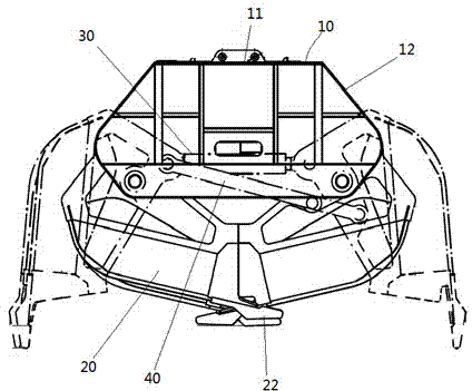 Electric hydraulic multifunctional grab bucket