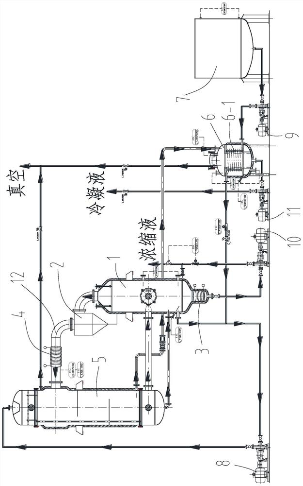 Electromagnetic induction evaporation concentrator