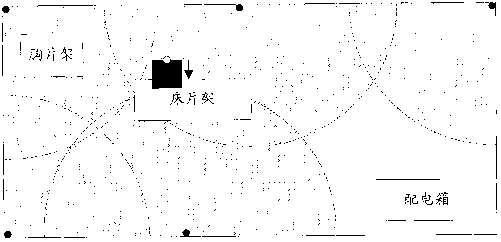 System of wireless detector in medical system and method thereof