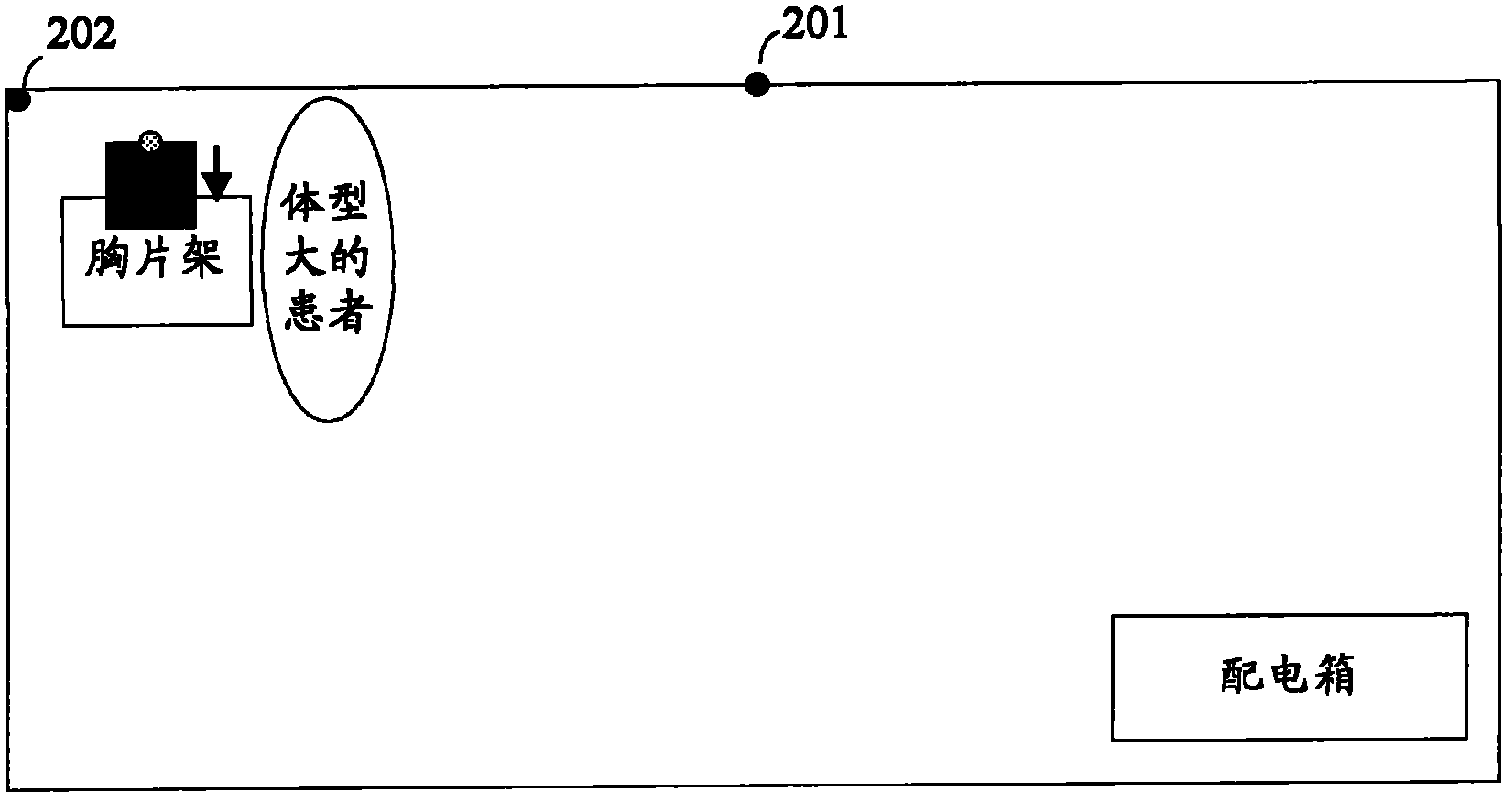 System of wireless detector in medical system and method thereof