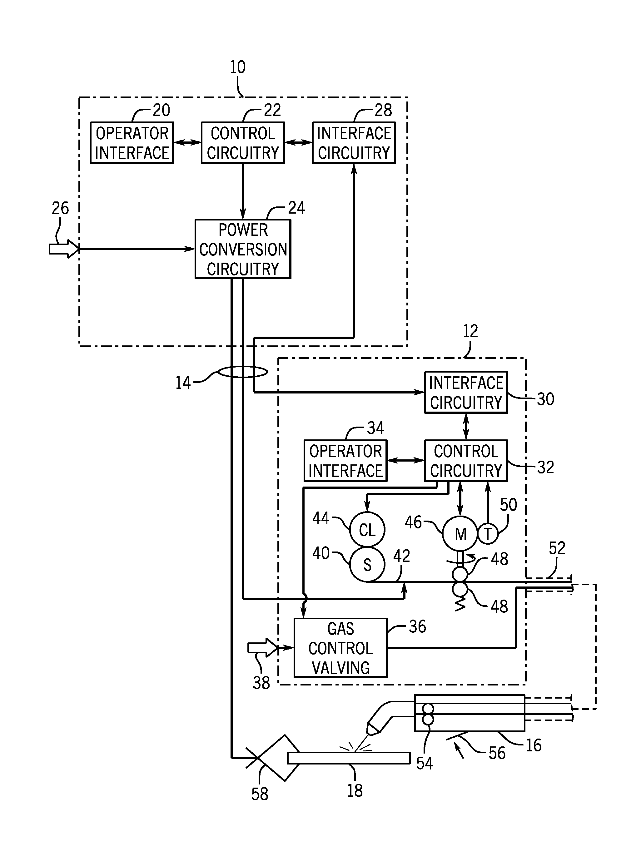 Controlled short circuit welding system and method