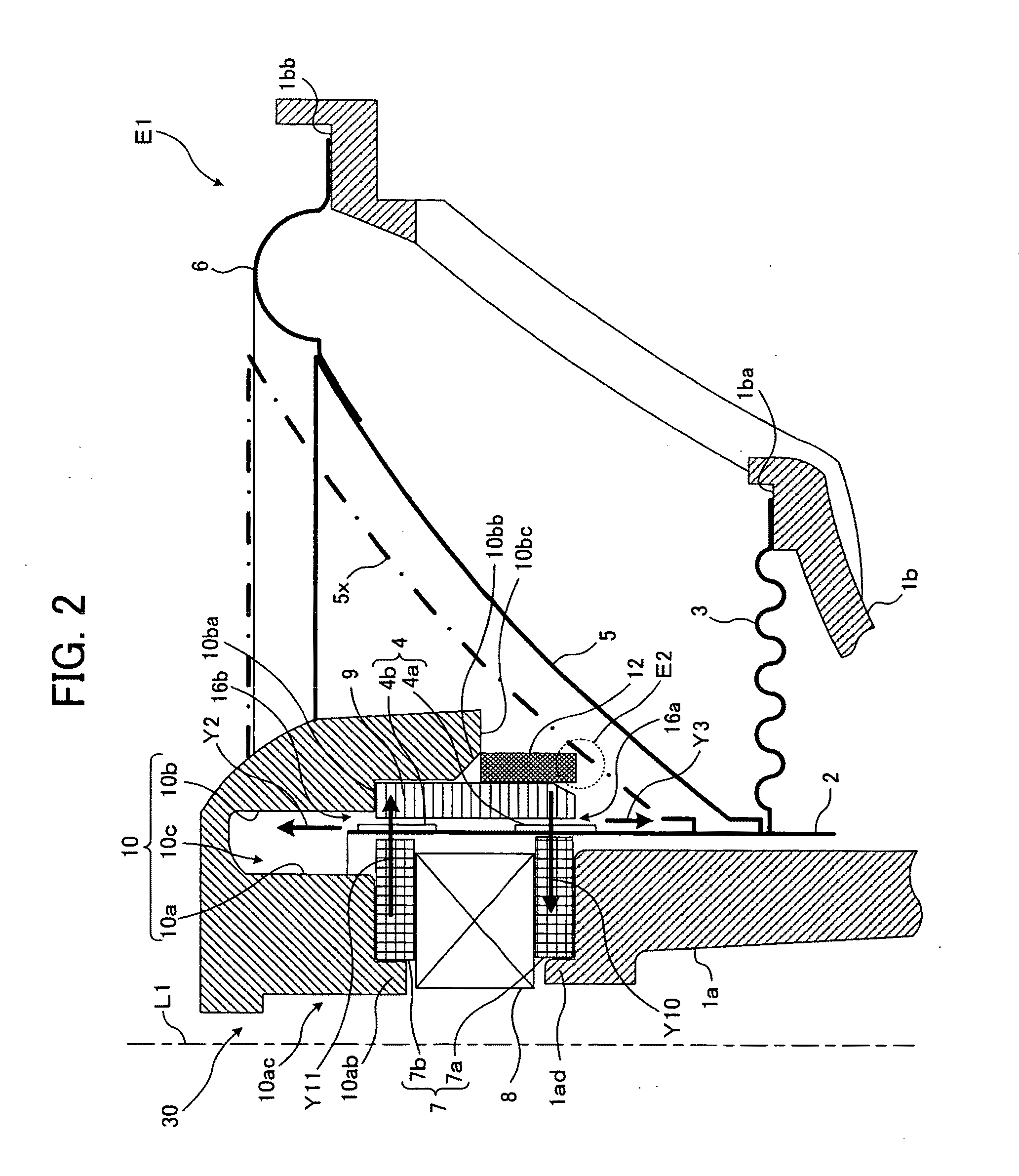 Voice coil device and speaker device using the voice coil device