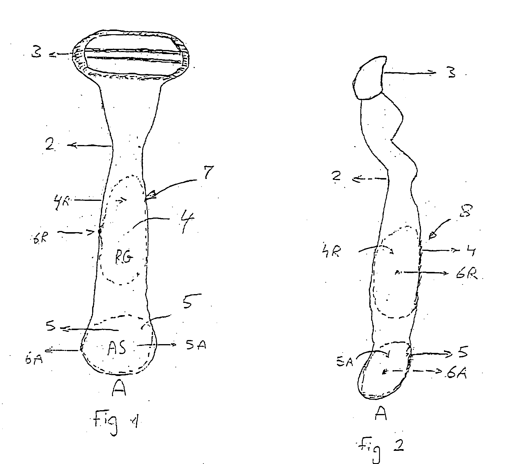 Razor comprising a skeletal body and a bladder for a shaving agent, and a method for the manufacture thereof