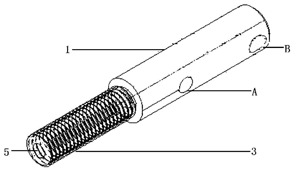 Posterior pelvic ring fracture minimally-invasive fixator