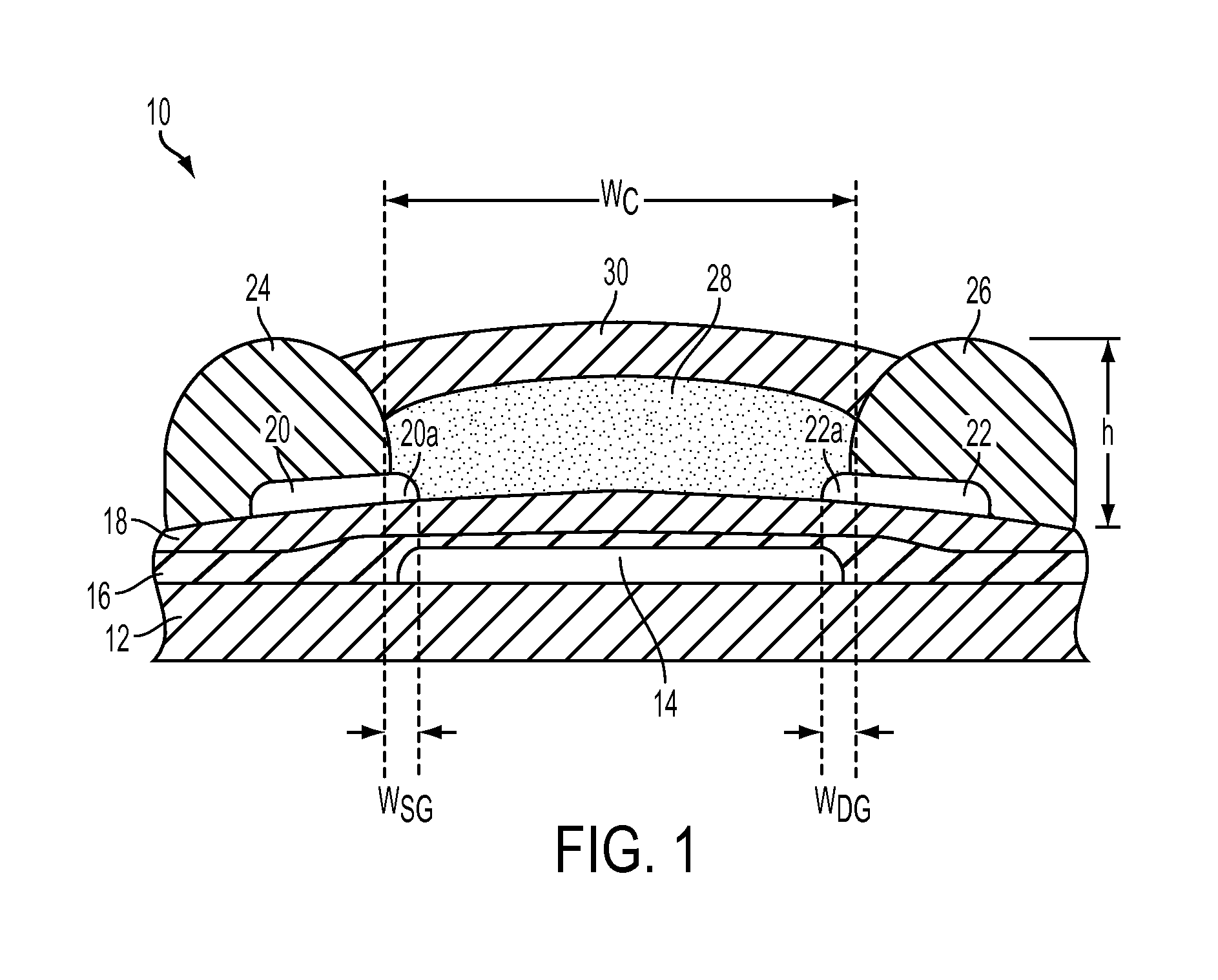 Printed Material Constrained By Well Structures And Devices Including Same