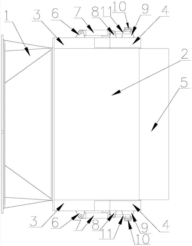 A binary plug nozzle