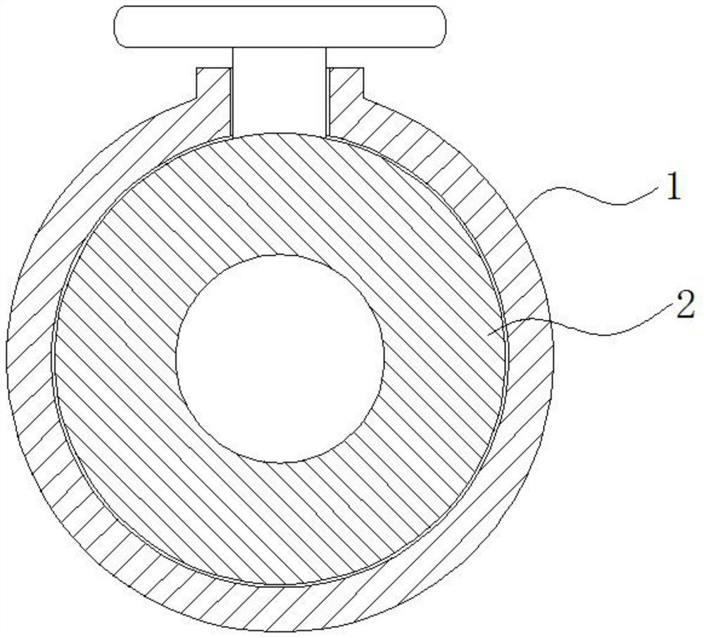 A combined diverter valve based on thread transmission control