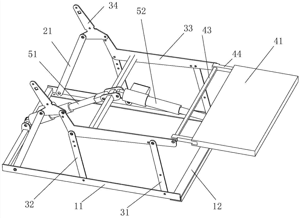 Split sofa chair