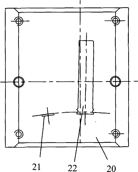 Punch die module of stator punching sheet