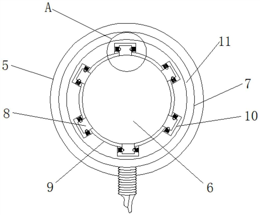 A kiln tail sealing device for cement processing