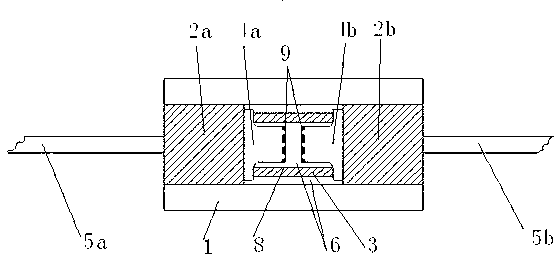 Surge absorption tube and manufacturing method thereof