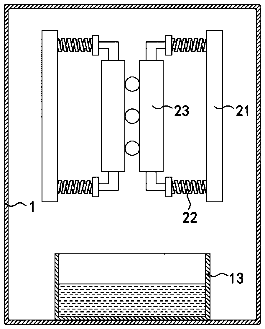 Efficient flax thread oil immersion device for spinning