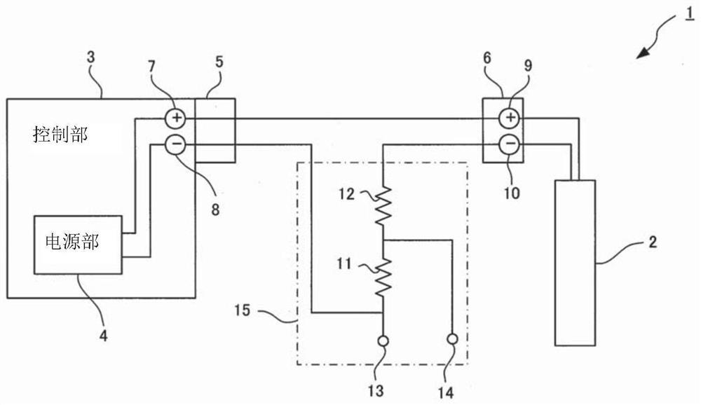 Driving device provided with piezoelectric element deterioration detection circuit and deterioration detection method