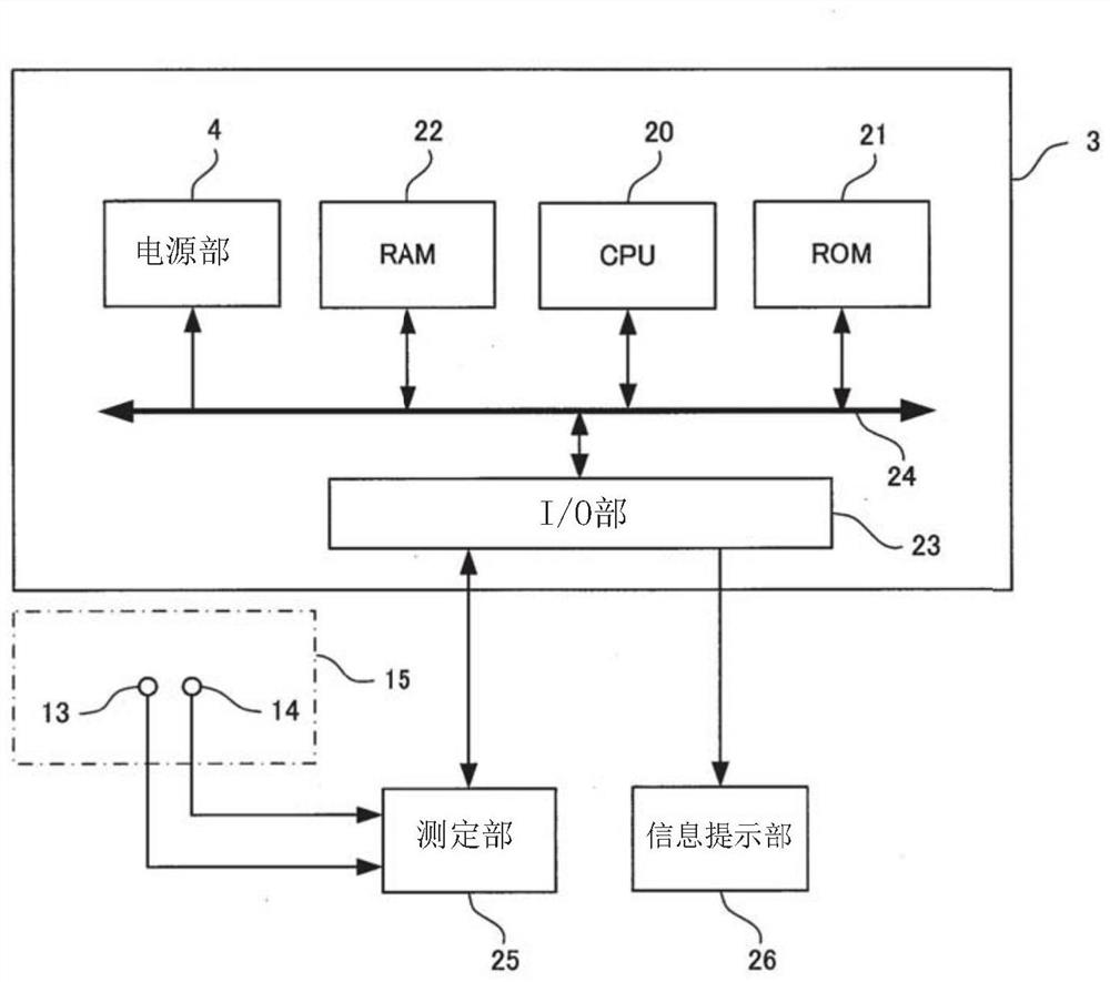 Driving device provided with piezoelectric element deterioration detection circuit and deterioration detection method