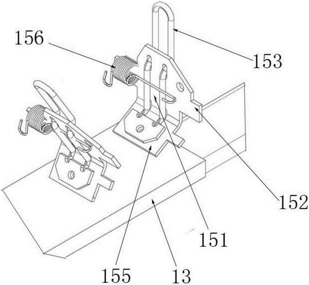 Automatic part placing material frame