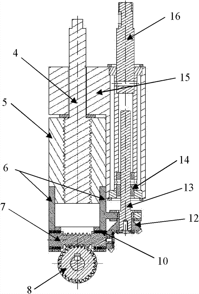 Three-dimensional curved surface roll forming device