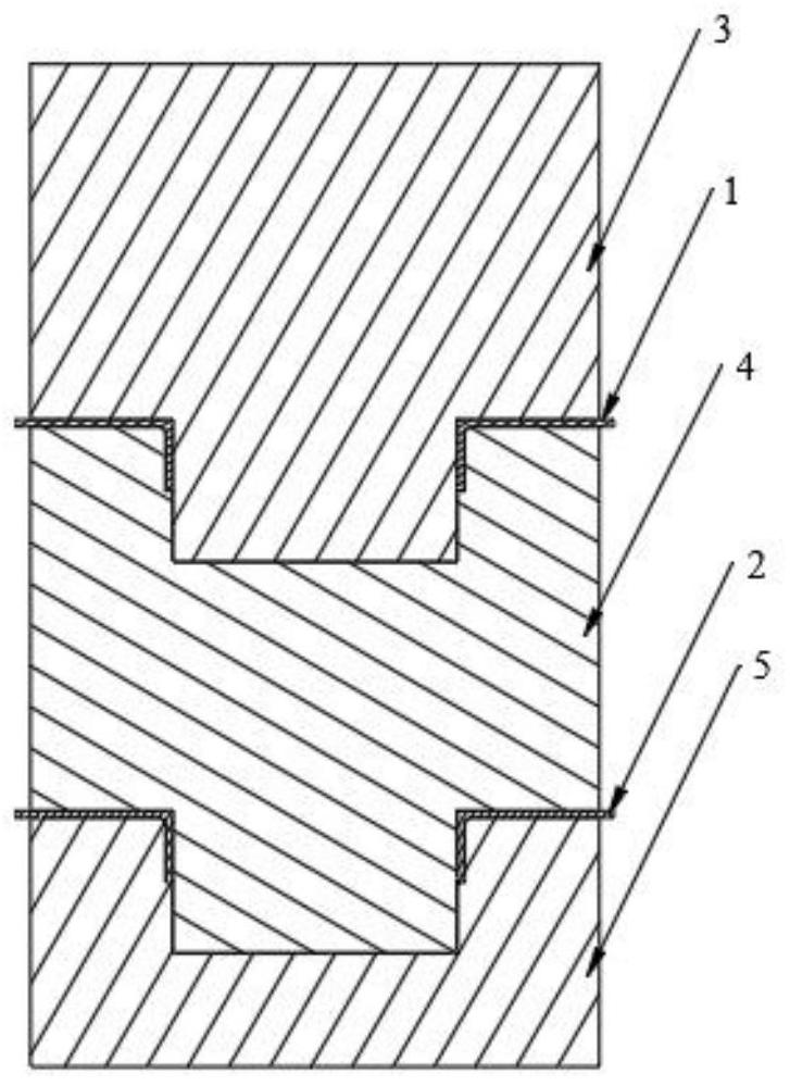 Powder-solid coupling forming device and method for plurality of layers of ribs in interior of thin-wall part