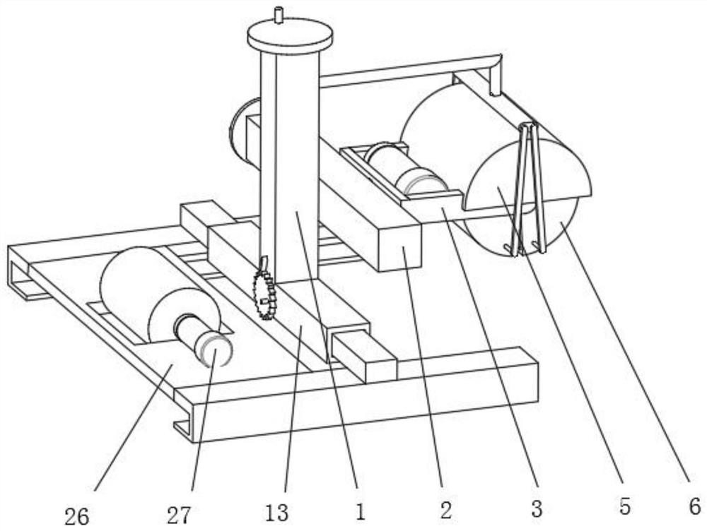 Steel plate machining and polishing device having protection function