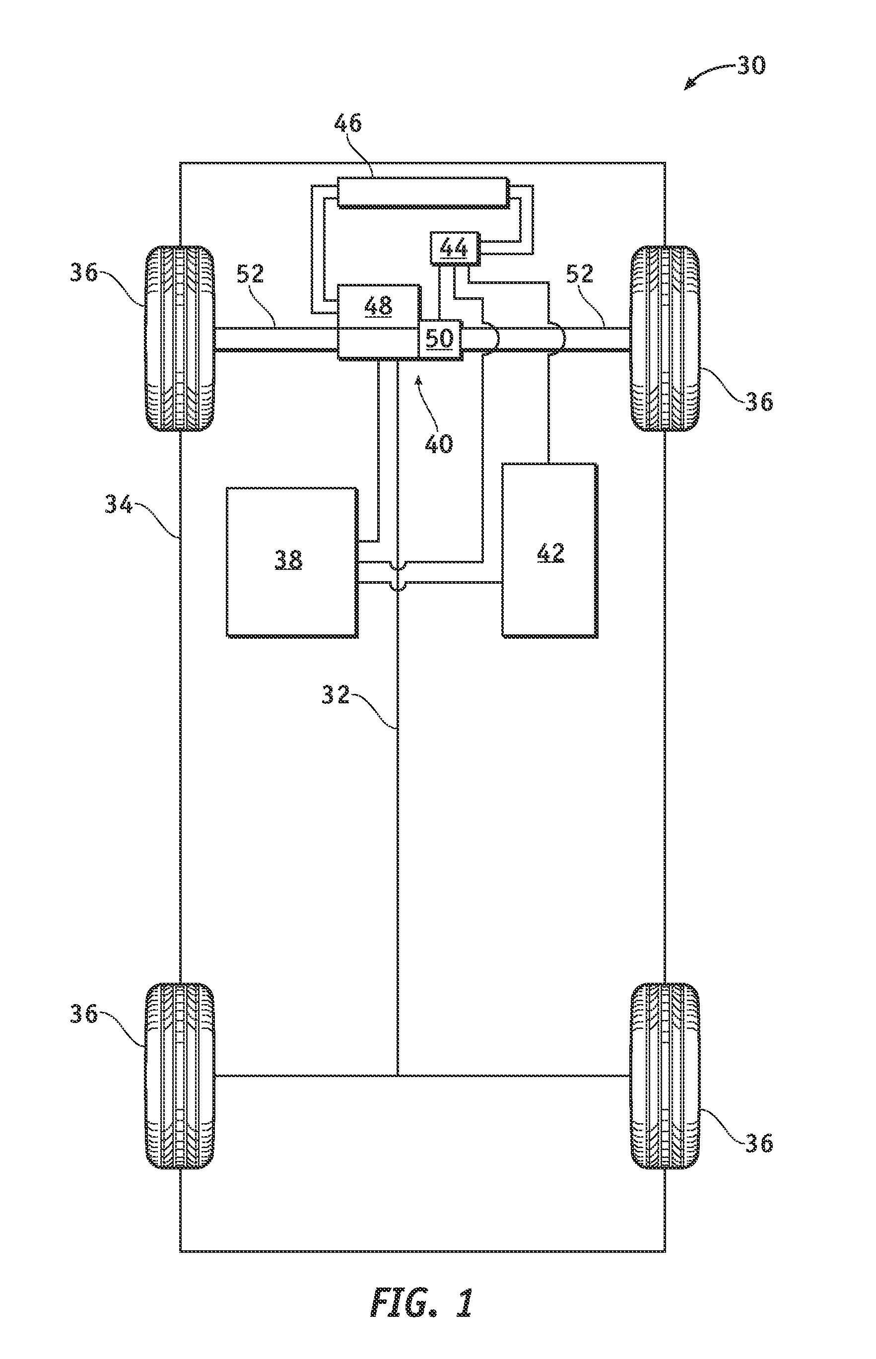 Method and system for controlling power inverters in electric drives of vehicles with two-mode transmissions
