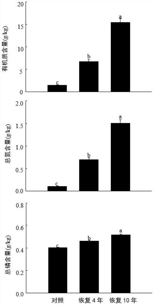 Method for recovering desertified grassland in grazing ecosystem