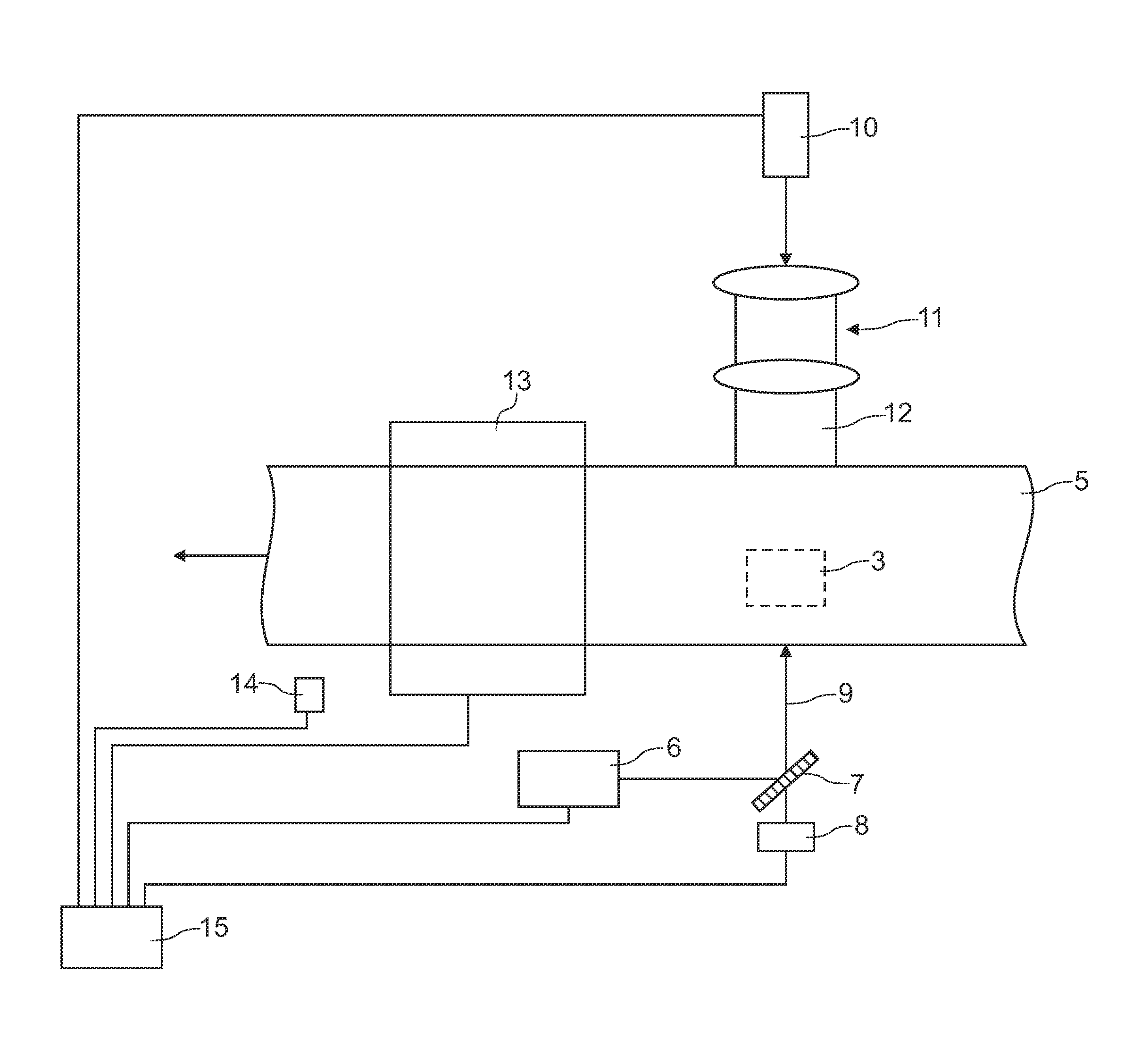 Method and apparatus for marking glass