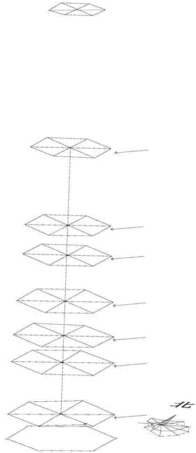 Tower inclination measure method based on circle fitting