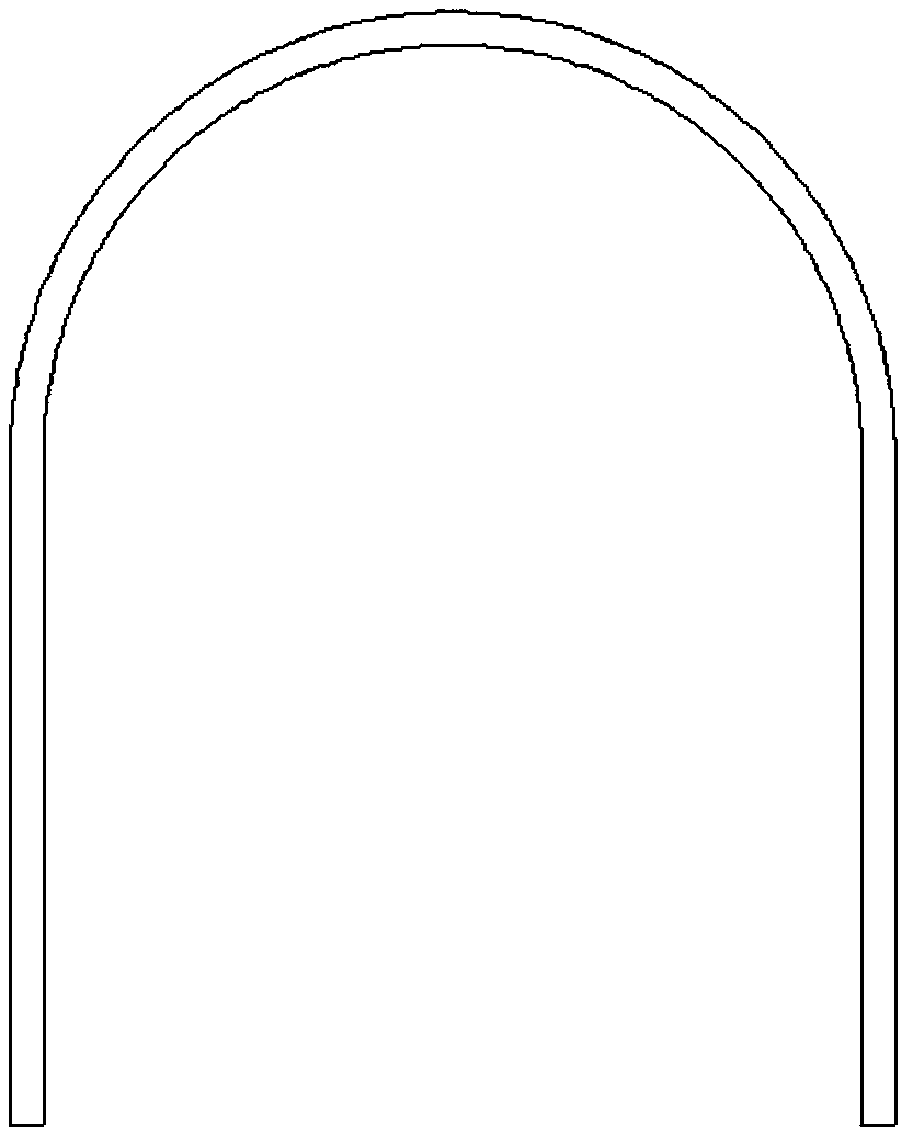 Portable device for manufacturing reversed U-shaped steel structure