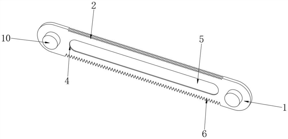 Metal saw blade and preparation method thereof