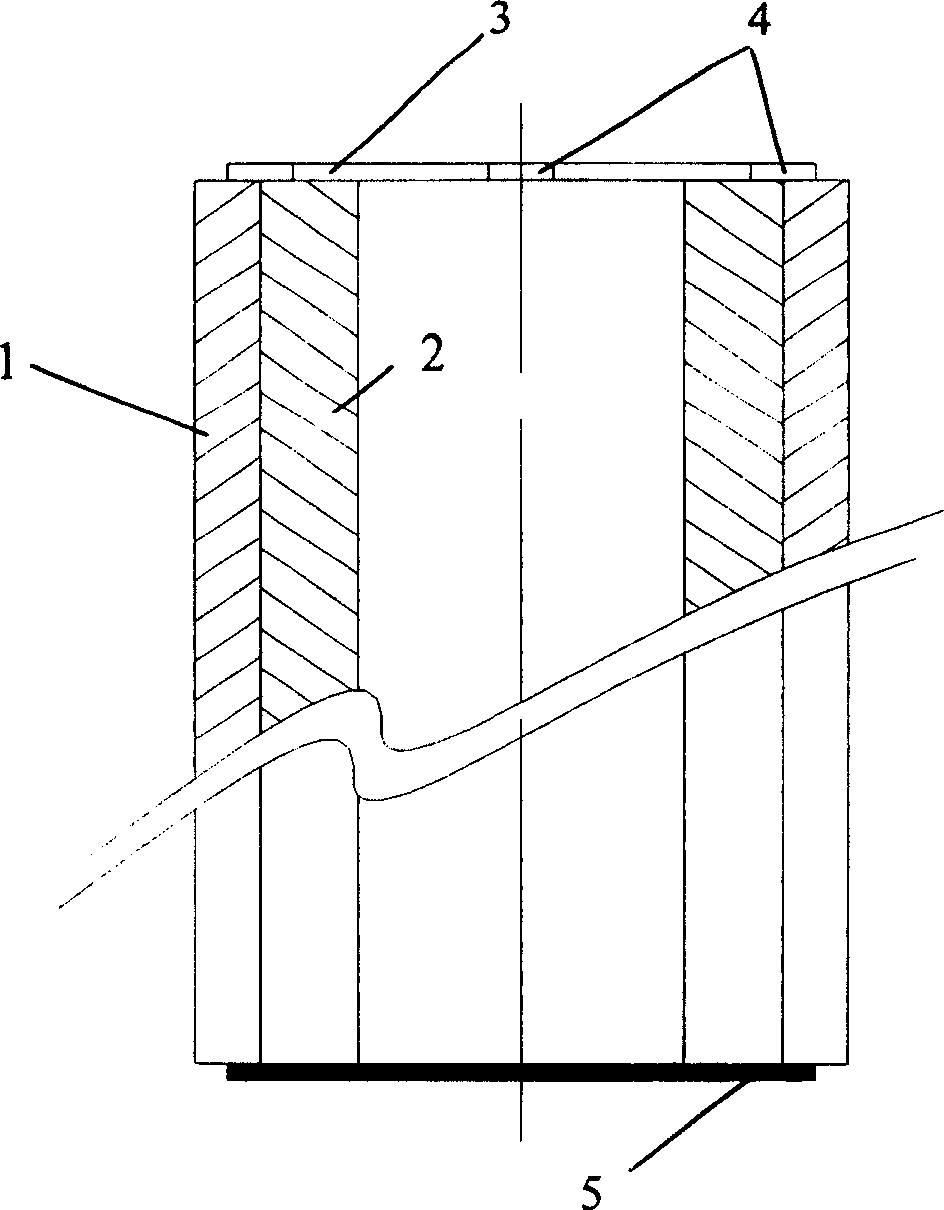 Manufacturing method for composite metal pipe