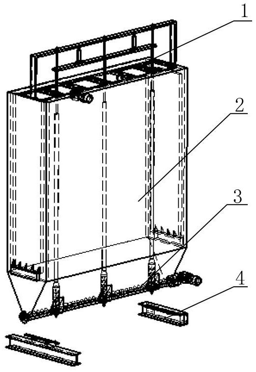 Special tank for storage and fermentation of organic garbage before digestion of hermetia illucens and use method