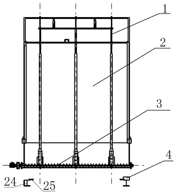 Special tank for storage and fermentation of organic garbage before digestion of hermetia illucens and use method