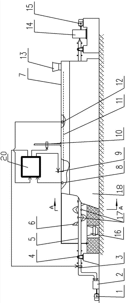 Aeration-overturning integrated machine