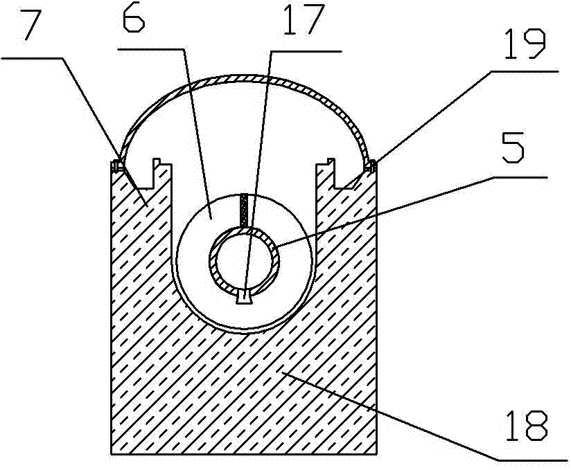 Aeration-overturning integrated machine