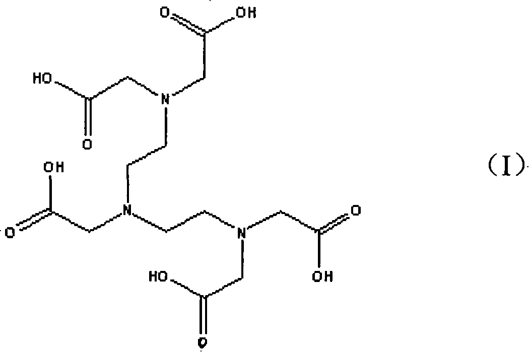 Method for preparing diethylenetriaminepentaacetic acid