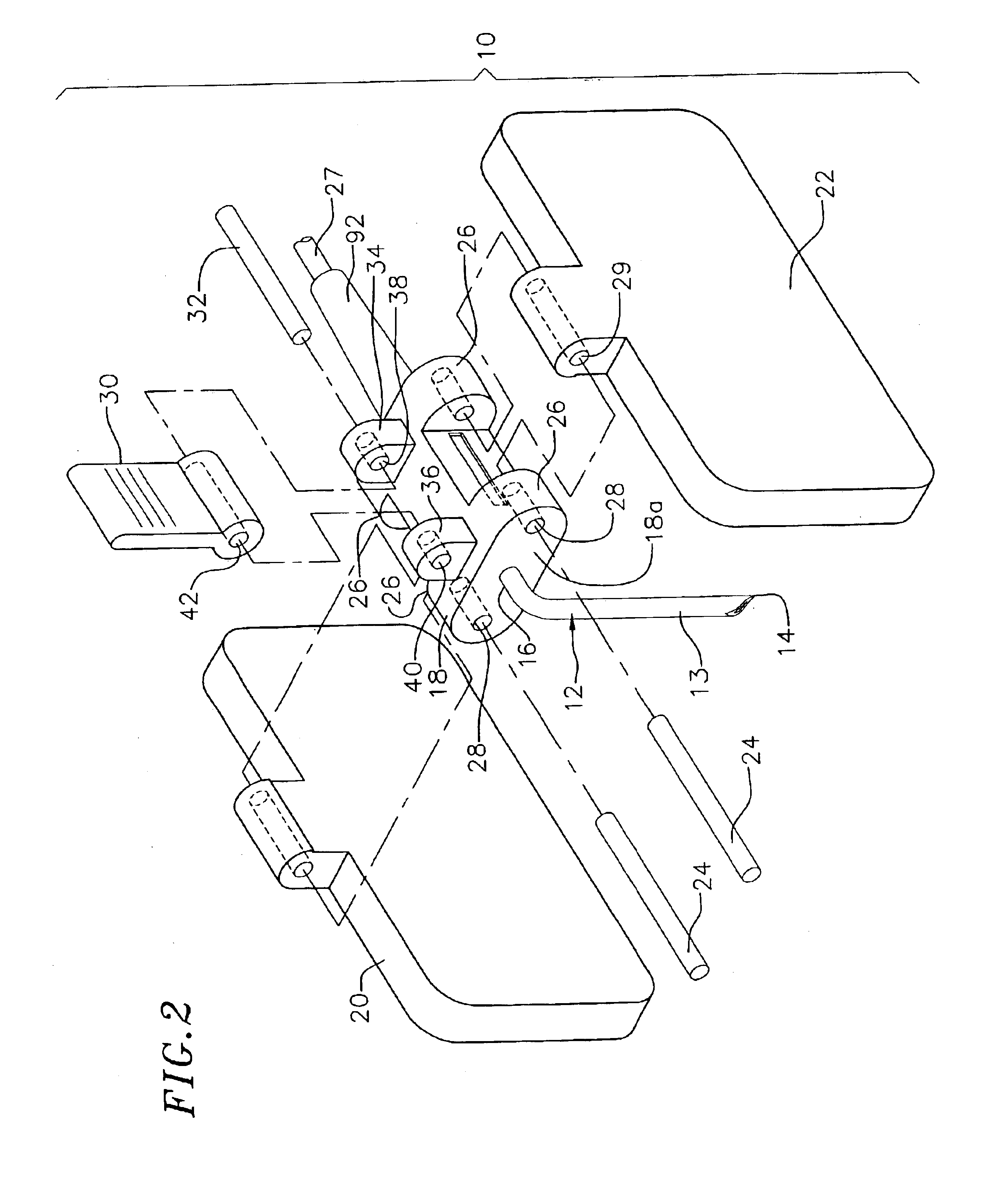 Huber needle with folding safety wings