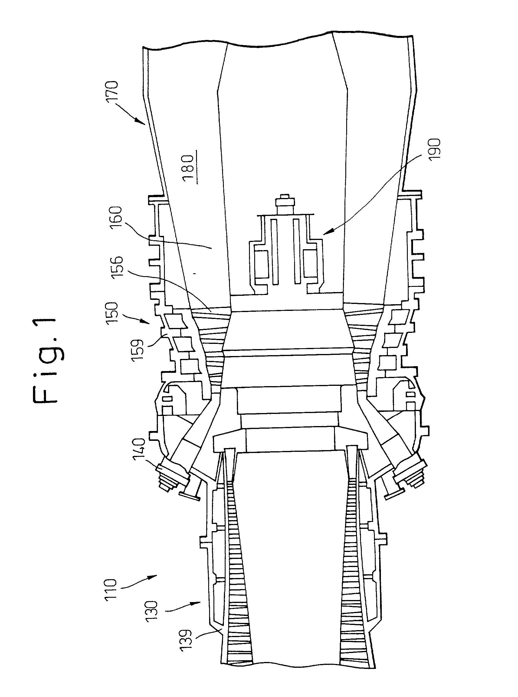 Axial-flow turbine having stepped portion formed in axial-flow turbine passage